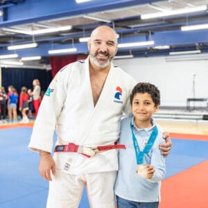 Visita de la judo francesa en el LFSD Visita de la judo francesa en el LFSD