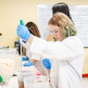 7th Graders in the Science Lab 7th Graders in the Science Lab