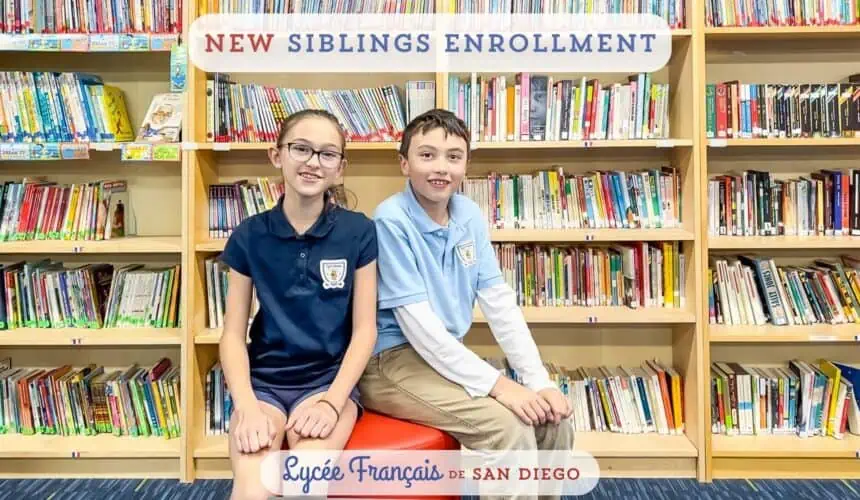 New Siblings Enrollment