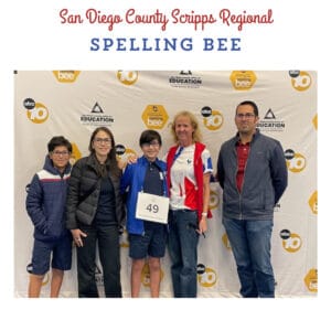 LFSD at the San Diego County Scripps Regional Spelling Bee