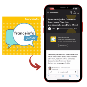 LFSD Middle Schoolers on franceinfo junior