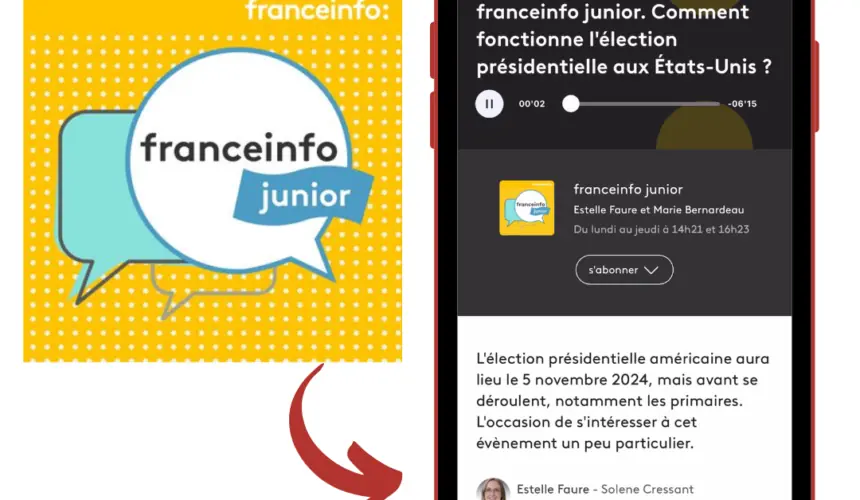 LFSD Middle Schoolers on franceinfo junior