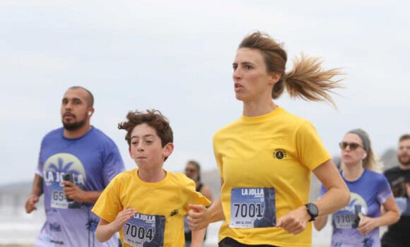 La Jolla 5K with the LFSD Track and Field Team