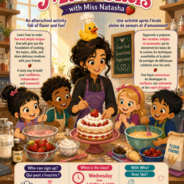 Fall 26 Mini chefs with Natasha (PS-MS)
