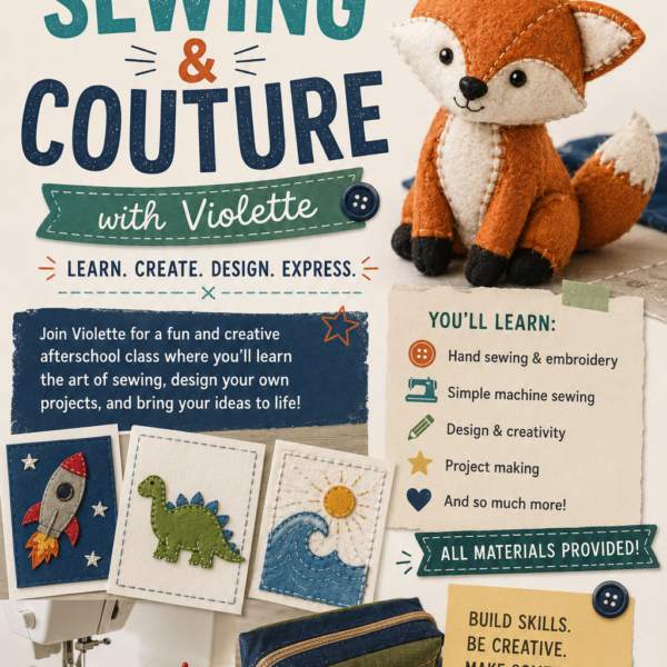Fall 26 SEWING and COUTURE (KG-G8)