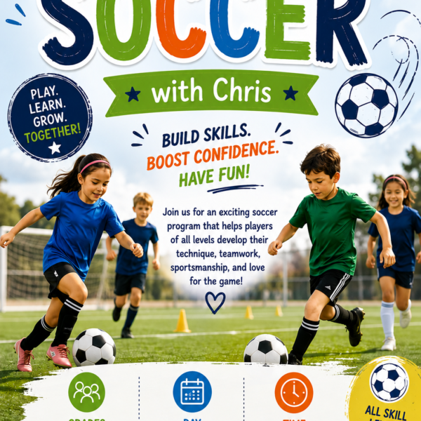 Fall 26 Soccer with Chris (KG and up)
