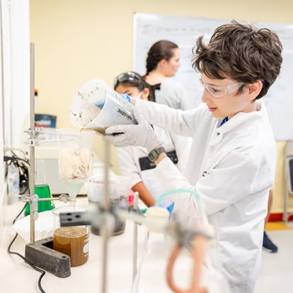 Cours de sciences à l’Upper School